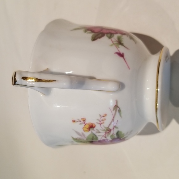 Aynshey  bone china VINTAGE TEA CUP AND SAUCE - Picture 12 of 14